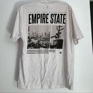 EMPIRE STATE WHITE T SHIRT